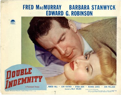 Double Indemnity - A Sultry Tale of Betrayal and Twisted Desire!