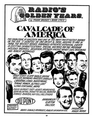  Cavalcade of America: A Riveting Tapestry of History, Drama, and Morality From the Golden Age of Television!